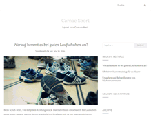 Tablet Screenshot of carnac-sport.com